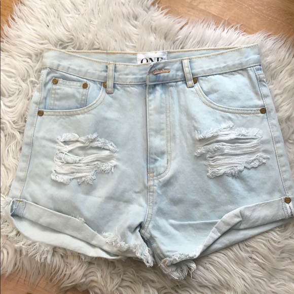 OneTeaspoon Outlaw Boyfriend Short - Picture 3 of 7